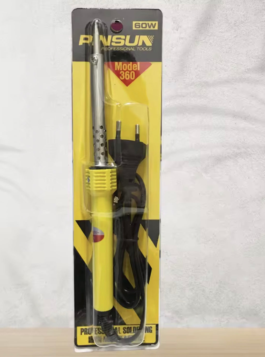مكواة لحام بقوة 60 واط مع سلك 