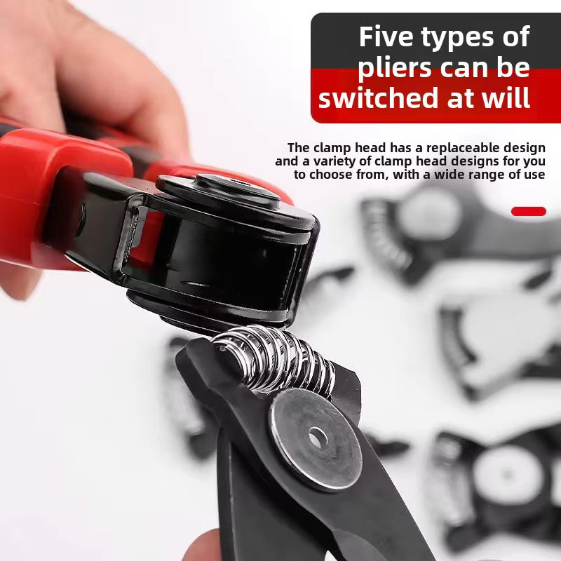 Multifunction interchangeable Electrician Plier set