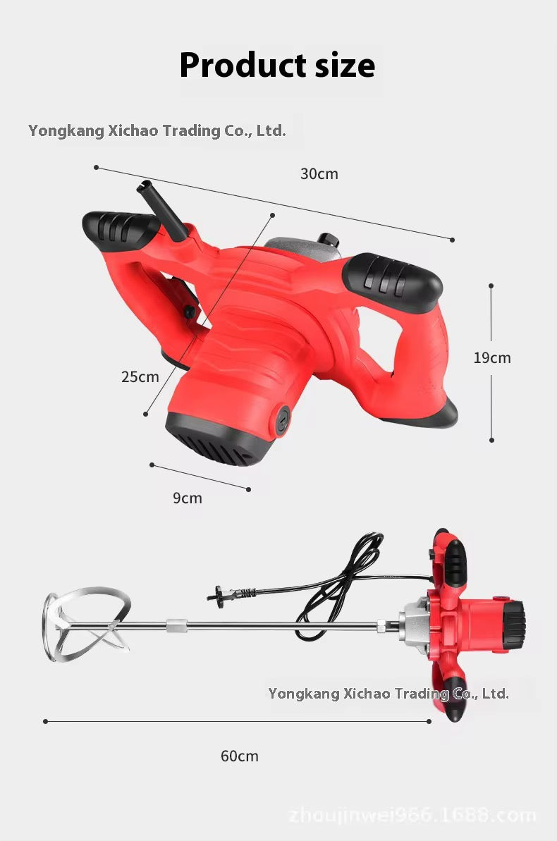 1600w Electric Power Mixer