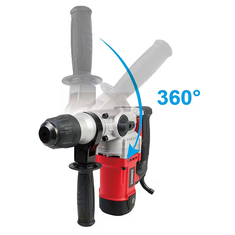 Professional Three Functions 1050W Electric Power Rotary Hammer Drill Kits Machine