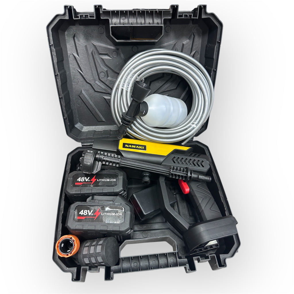 Cordless Rechargeable 2 batteries High Pressure car washer