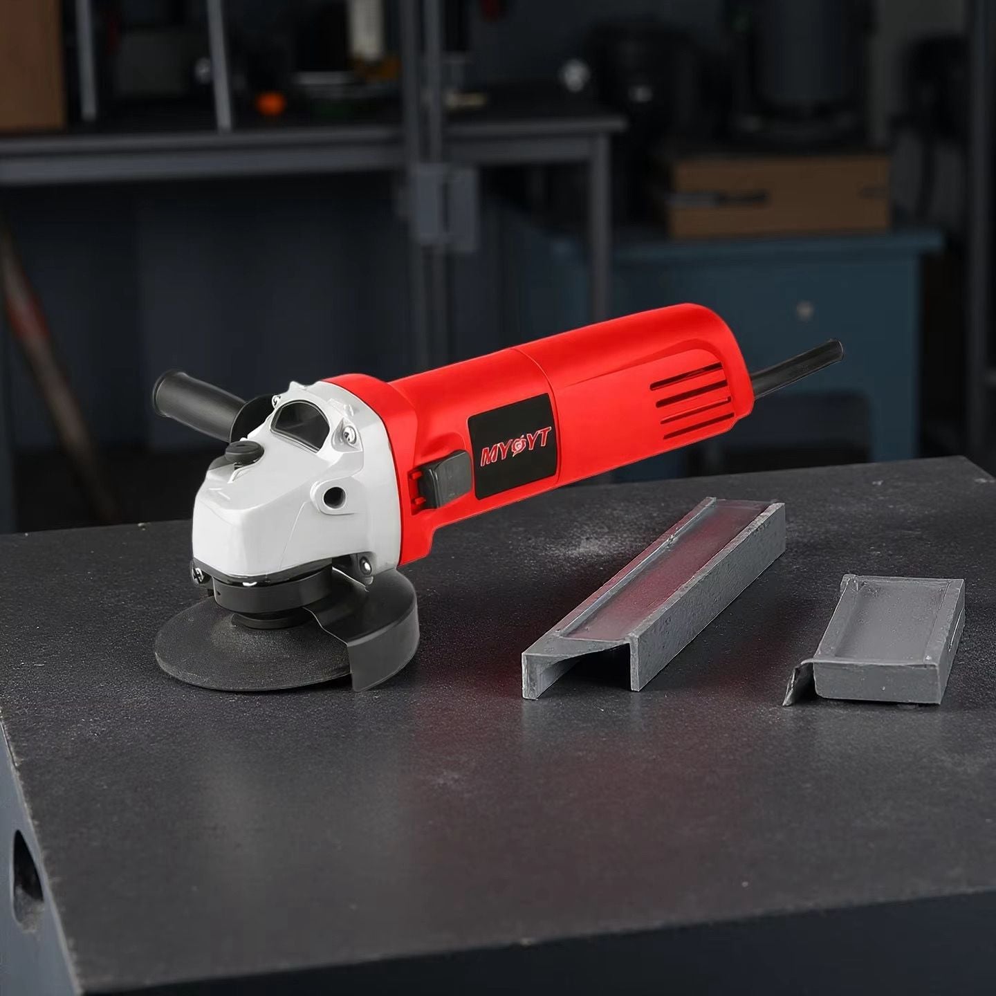 Professional 1000W 115mm/125mm DIY Angle Grinder Electric Power Tool with Auxiliary Handle 11000 RPM for Grinding Cutting 220v/60Hrtz